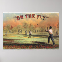 Baseball Tobacco Vintage Advertisement Art Print