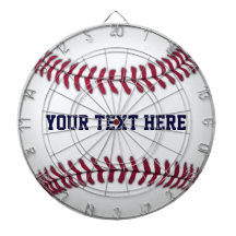 Baseball With Red Stitching Dartboards