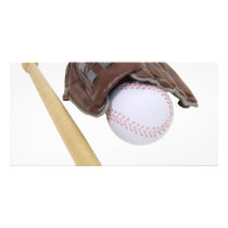 BaseballAndGlove062509 Photo Card