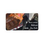 Baseballs and Mitts shipping labels