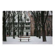 Basel in winter, Switzerland Art Photo