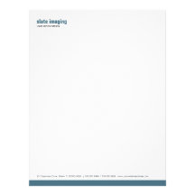 Baseline Panel Slate Letterhead