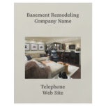 Basement Remodeler  Business Flyer