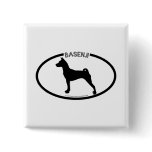 Basengi Silhouette Black Button