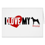 Basenji Greeting Card