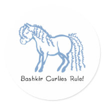 Bashkir Curlies Rule! Sticker