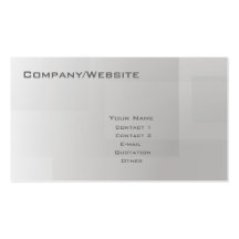 Basic 10 business card template