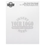 Basic Business Letterhead with WATERMARK