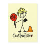 Basic Construction Tshirts and Gifts Post Cards