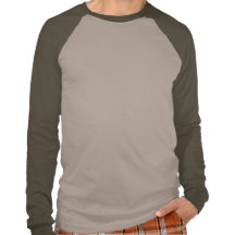 Basic Long Sleeve Raglan Tan with Army Tshirts