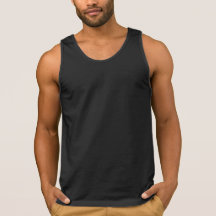 Basic Men's Ultra Cotton Tank Top Black