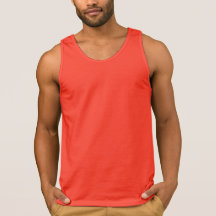Basic Men's Ultra Cotton Tank Top Red