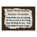 Basic Performance Review