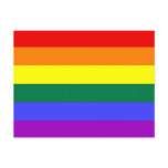 Basic Rainbow Flag Postcard