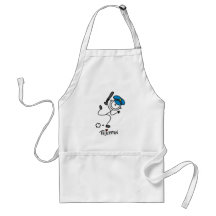 Basic Stick Figure Police Officer Aprons