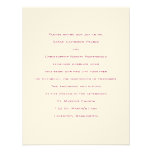 Basics ::  Venetian Red :: Wedding Invitation