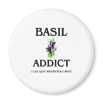 Basil Addict magnets