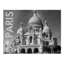 Basilique du Sacré-Cœur Paris France Postcard
