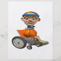 Basket-ball de fauteuil roulant prospectus