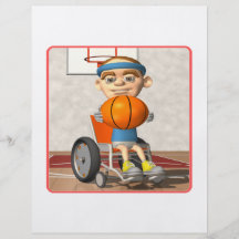 Basket-ball de fauteuil roulant prospectus