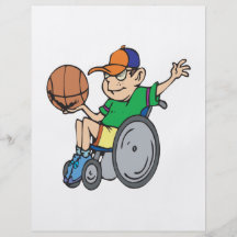 Basket-ball de fauteuil roulant tract customisé