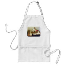 Basket of Cloth and Measuring Tape Aprons