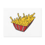 basket of french fries post card