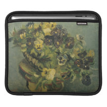 Basket of pansies iPad Sleeve