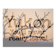 Basket of Sunset; Yukon Territory Souvenir Postcards