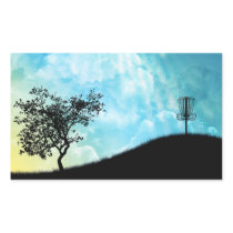 Basket On A Hill #2 Rectangular Stickers