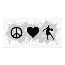 Basketball 5 picture card