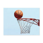Basketball anticipation post cards