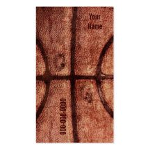 basketball ball business card