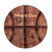 Basketball ball - distressed dart board