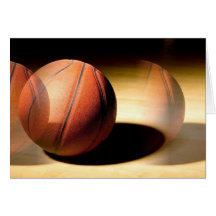 Basketball Ball Greeting Cards