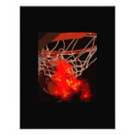 Basketball Ball & Net Invitations