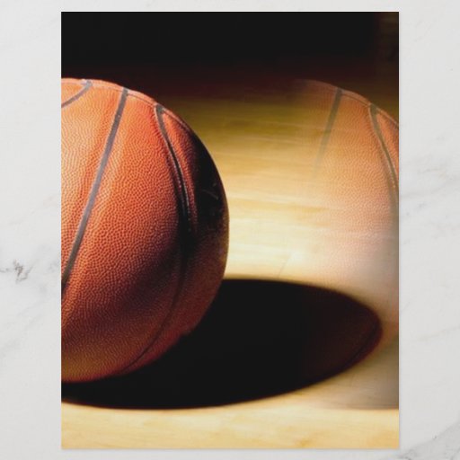 Basketball Ball Personalized Flyer