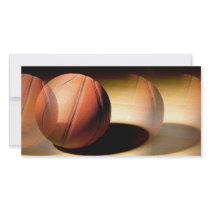Basketball Ball Photo Card Template