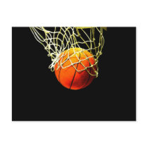 Basketball Ball Postcard