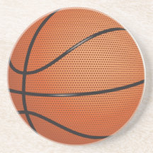Basketball Beverage Coaster