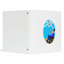 Basketball Boy 3 Ring Binders