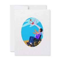 Basketball Boy Personalized Invitations