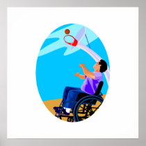 Basketball Boy Poster