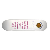 Basketball - Brown/Blue Skateboard