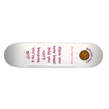 Basketball - Brown/Pink Skateboard Decks