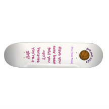 Basketball - Brown/Purple Skate Board Decks