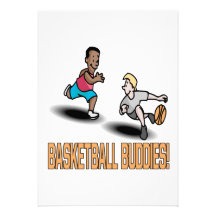 Basketball Buddies Personalized Announcements