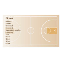 Basketball - Business Business Card Template