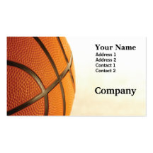Basketball Business Cards