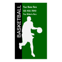 Basketball Business Cards